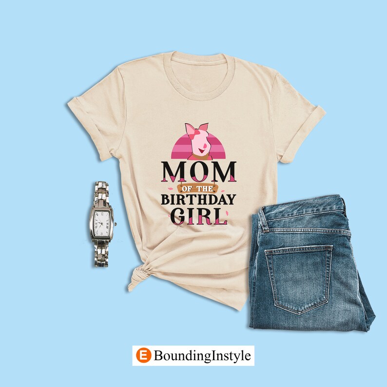 Winnie the Pooh Birthday Theme Shirt, Mom of the Birthday Boy, Piglet Shirt, Disneyland Family Shirt, Animal Kingdom Baby Boy Birthday Party