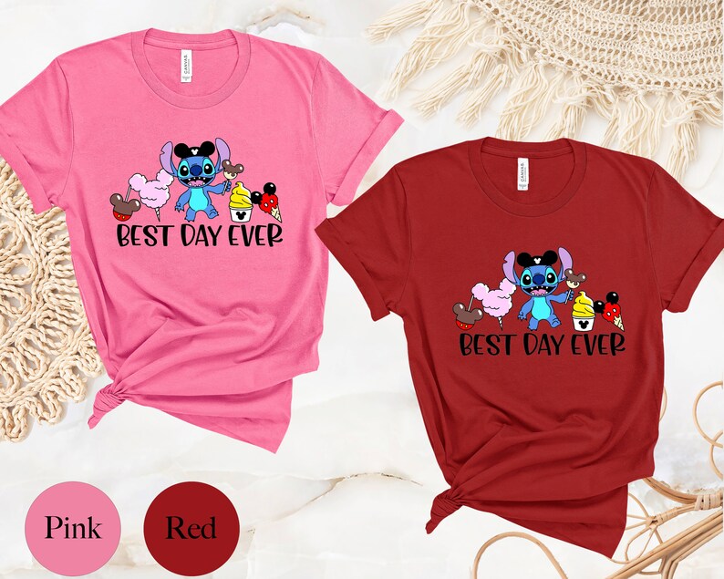Best Day Ever Shirt, Disney Stitch Snacks Shirt, Lilo and Stitch Shirt, Ohana Shirt, Mickey Ears, Disney Family Trip Shirt, Disneyworld Tee