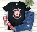 Pig Shirt For Girl, Just A Girl Who Loves Pigs Shirt, Kawaii Pig Shirt, Cute Pig Shirt, Piglet Shirt, Piggy Shirt, Cute Farm Animal Shirt