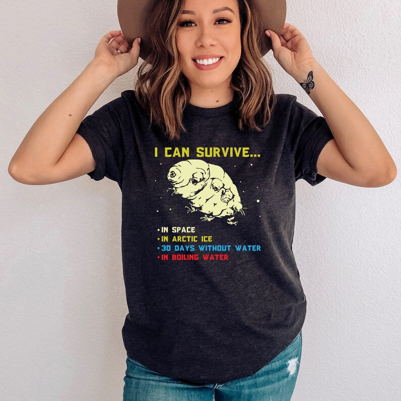 Funny Tardigrade Shirt, Science Teacher Gift