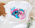 Disney Stitch Angel Gender Reveal Shirt, Keeper Of The Gender Shirt, Disney Theme Gender Reveal Party, Disney Ohana Shirt, Cute Stitch Shirt