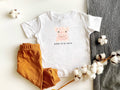 Born to be Wild Pig Toddler T-Shirt, Piglet T-shirt, Farm Animal Toddler Shirt, Personalized Toddler T-shirt