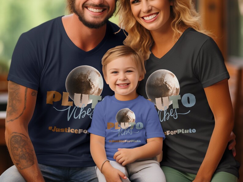 Pluto Shirt Justice For Pluto Boho Comfort Colors Tee Planet Pluto Sweatshirt, Hoodie, Retro Space Tee, Matching Couples Shirts Families