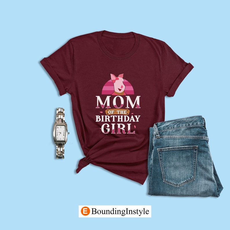 Winnie the Pooh Birthday Theme Shirt, Mom of the Birthday Boy, Piglet Shirt, Disneyland Family Shirt, Animal Kingdom Baby Boy Birthday Party