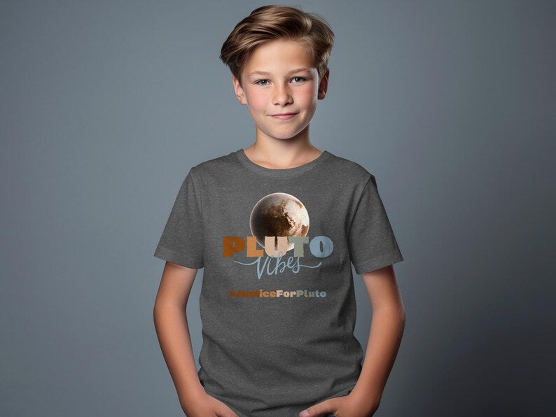 Pluto Shirt Justice For Pluto Boho Comfort Colors Tee Planet Pluto Sweatshirt, Hoodie, Retro Space Tee, Matching Couples Shirts Families
