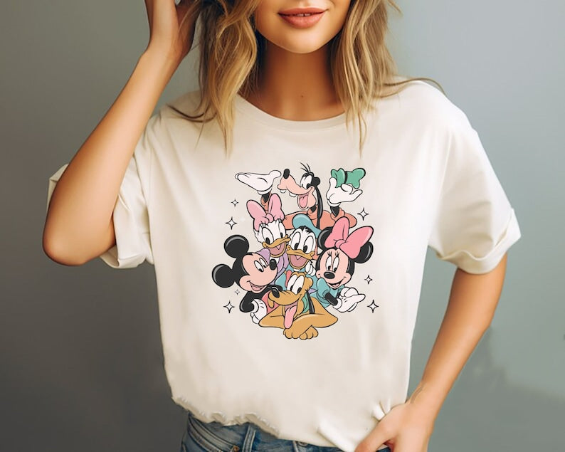 Mickey And Friends Shirts, Minnie Donald Daisy Goofy Pluto product image 1
