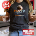 Pluto Shirt Justice For Pluto Boho Comfort Colors Tee Planet Pluto Sweatshirt, Hoodie, Retro Space Tee, Matching Couples Shirts Families