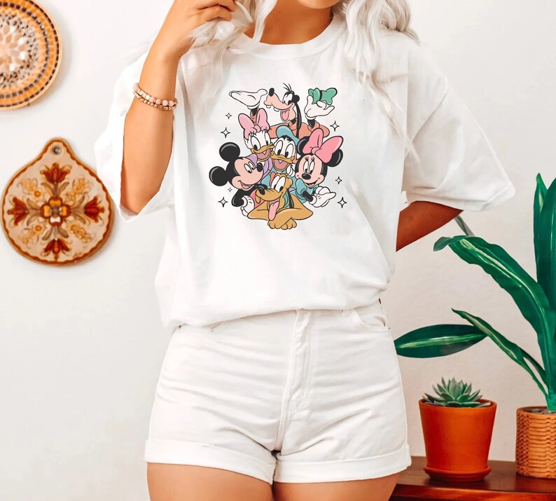 Mickey And Friends Shirts, Minnie Donald Daisy Goofy Pluto product image 3