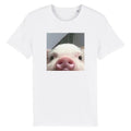 Cute Piglet Nose T-Shirt, Vegan Baby Pig Tee