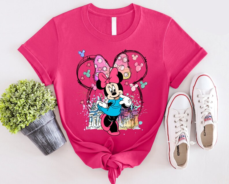 Mickey And Friends Castle Custom Shirt, Mickey And Friends Minnie Donald Daisy Goofy Pluto Shirt, Friends Shirt, Disneyworld Shirt,
