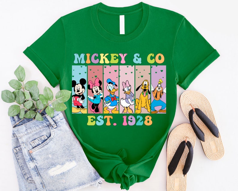 Mickey And Friends Shirt, Mickey And Friends Minnie Donald Daisy Goofy Pluto Shirt, Friends Shirt, Disneyworld Shirt, Disney Shirt