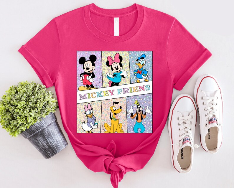 Mickey And Friends Shirt, Mickey And Friends Minnie Donald Daisy Goofy Pluto Shirt, Friends Shirt, Disneyworld Shirt, Disney Shirt
