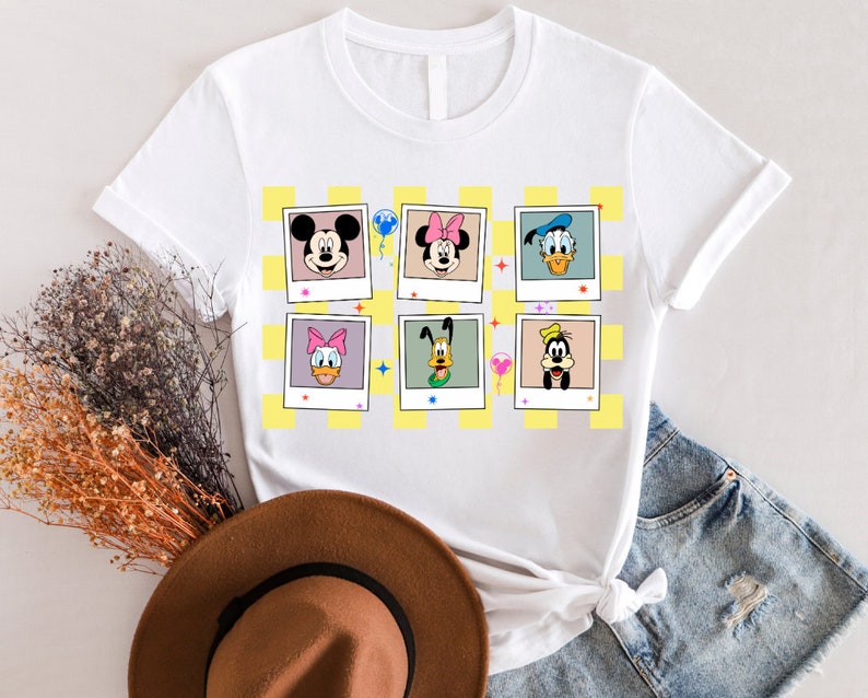 Mickey And Friends Shirt, Mickey And Friends Minnie Donald Daisy Goofy Pluto Shirt, Friends Shirt, Disneyworld Shirt, Disney Shirt