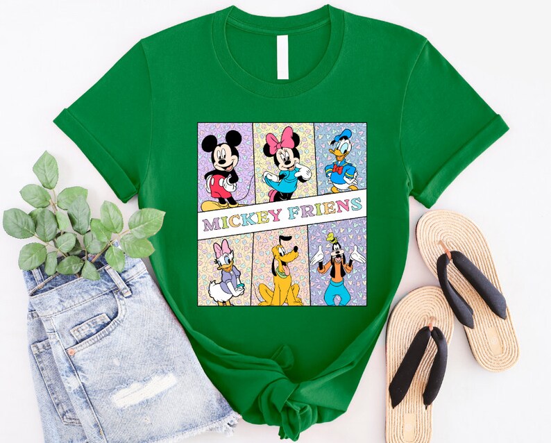 Mickey And Friends Shirt, Mickey And Friends Minnie Donald Daisy Goofy Pluto Shirt, Friends Shirt, Disneyworld Shirt, Disney Shirt