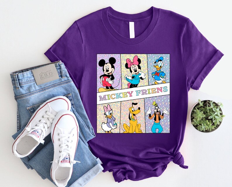 Mickey And Friends Shirt, Mickey And Friends Minnie Donald Daisy Goofy Pluto Shirt, Friends Shirt, Disneyworld Shirt, Disney Shirt