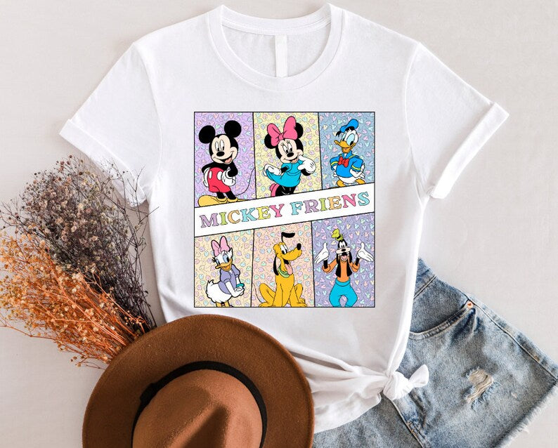 Mickey And Friends Shirt, Mickey And Friends Minnie Donald Daisy Goofy Pluto Shirt, Friends Shirt, Disneyworld Shirt, Disney Shirt