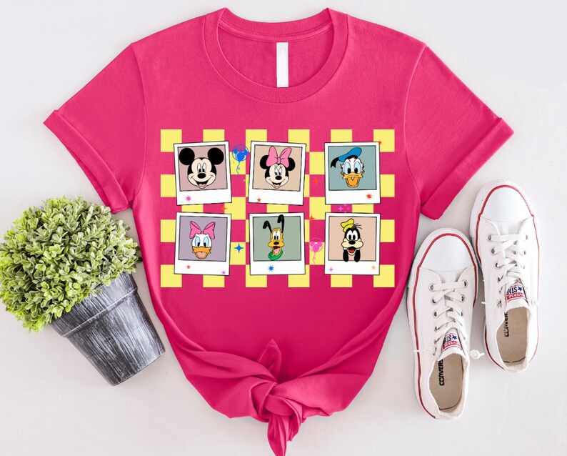 Mickey And Friends Shirt, Mickey And Friends Minnie Donald Daisy Goofy Pluto Shirt, Friends Shirt, Disneyworld Shirt, Disney Shirt