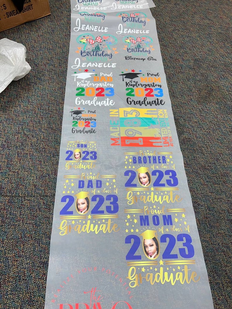 Disney Stitch & Angel Est 2002 DTF Transfer, Ready To Press
