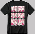 Piglet Moods Short Sleeve White-Black Men's / Women's T Shirt C548