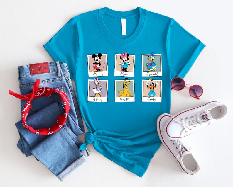 Mickey And Friends Shirt, Mickey And Friends Minnie Donald Daisy Goofy Pluto Shirt, Friends Shirt, Disneyworld Shirt, Disney Shirt