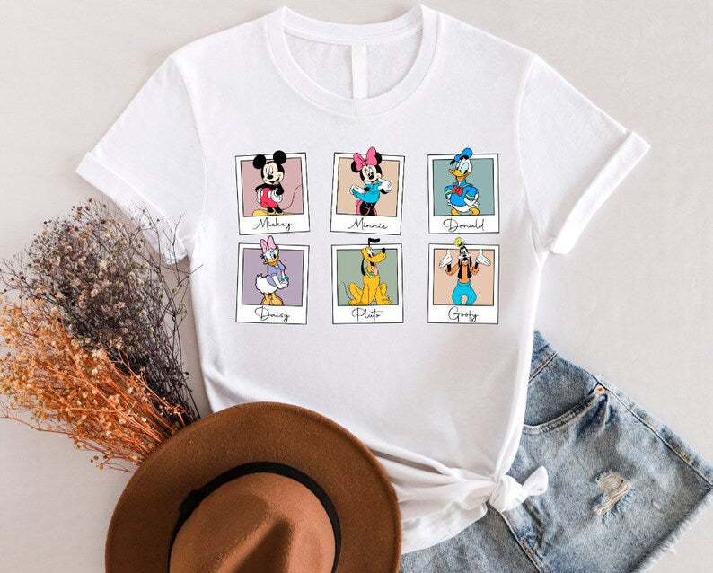 Mickey And Friends Shirt, Mickey And Friends Minnie Donald Daisy Goofy Pluto Shirt, Friends Shirt, Disneyworld Shirt, Disney Shirt