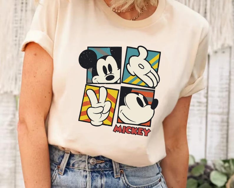 Disney Mickey Mouse Shirt, Mickey And Friends Shirt, Disney Shirt, Mickey And Minnie Shirt, Classic Mickey Shirt, Friends Shirt