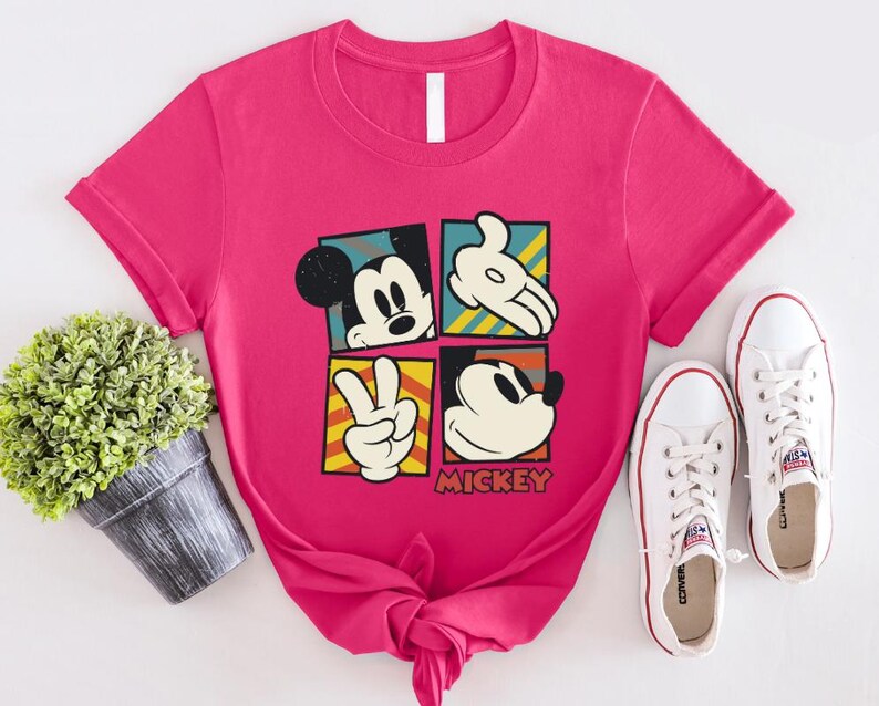 Disney Mickey Mouse Shirt, Mickey And Friends Shirt, Disney Shirt, Mickey And Minnie Shirt, Classic Mickey Shirt, Friends Shirt