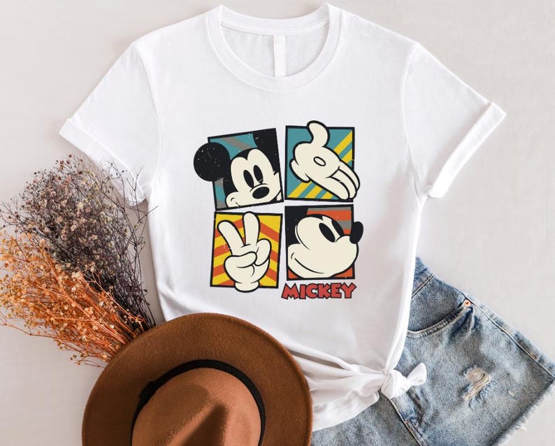 Disney Mickey Mouse Shirt, Mickey And Friends Shirt, Disney Shirt, Mickey And Minnie Shirt, Classic Mickey Shirt, Friends Shirt