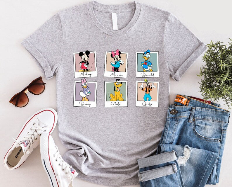 Mickey And Friends Shirt, Mickey And Friends Minnie Donald Daisy Goofy Pluto Shirt, Friends Shirt, Disneyworld Shirt, Disney Shirt