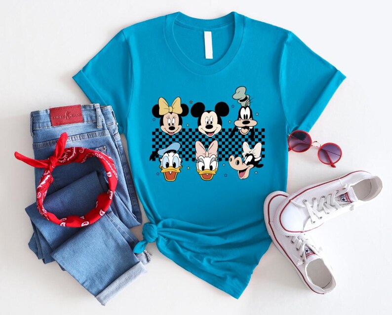 Mickey And Friends Shirt, Classic Mickey And Friends Shirt, Mickey Mouse Shirt, Retro Mickey Shirt, Friends Shirt, Disney Shirt