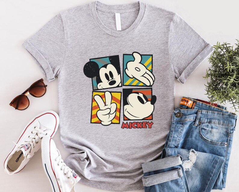 Disney Mickey Mouse Shirt, Mickey And Friends Shirt, Disney Shirt, Mickey And Minnie Shirt, Classic Mickey Shirt, Friends Shirt