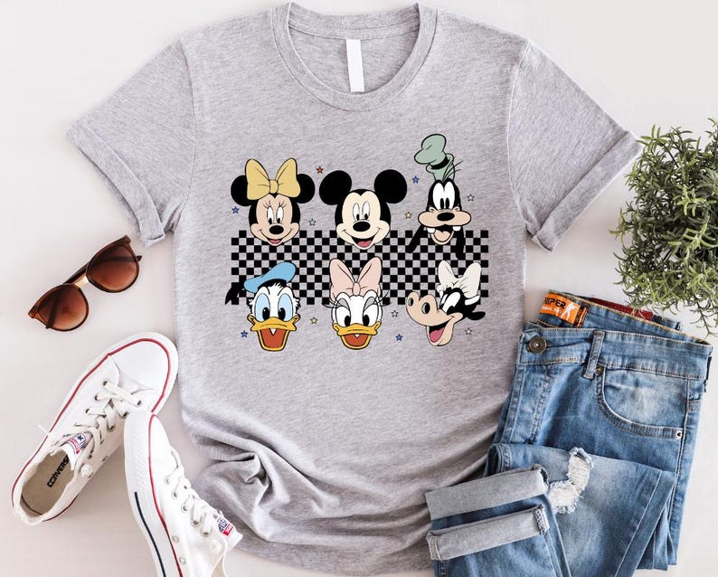 Mickey And Friends Shirt, Classic Mickey And Friends Shirt, Mickey Mouse Shirt, Retro Mickey Shirt, Friends Shirt, Disney Shirt