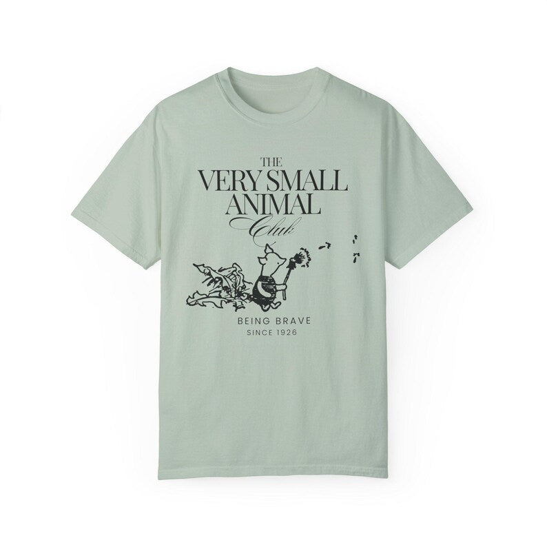 Piglet Comfort Colors Shirt: Winnie the Pooh Literary Gift