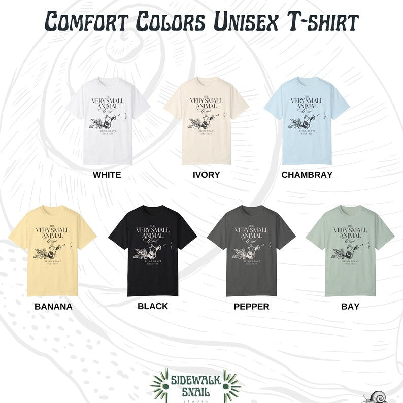 Piglet Comfort Colors Shirt: Winnie the Pooh Literary Gift