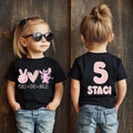 Personalized Disneyworld Stitch Angel Kids Birthday Shirts product image 1