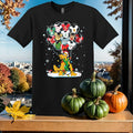 Cute Pluto With Balloon Christmas T-Shirt Tshirt T Shirt Hoodie Unisex Men Women Kids (S-5XL) | Gildan Top for Boys & Girls SY65
