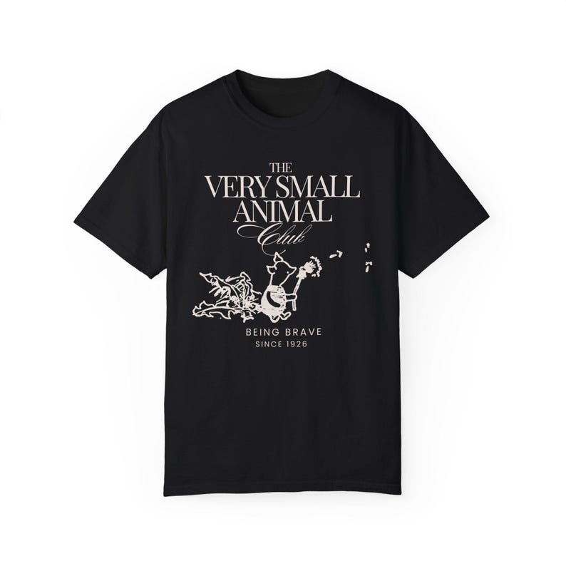 Piglet Comfort Colors Shirt: Winnie the Pooh Literary Gift