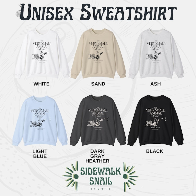Piglet Sweatshirt: Winnie The Pooh 'Very Small Animal Club' Design