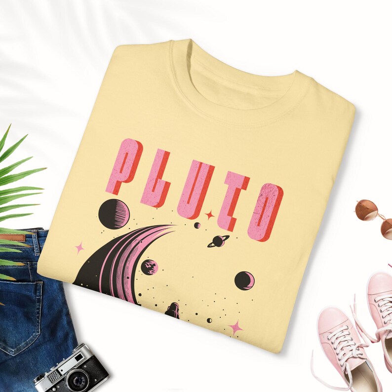 Pluto Never Forget Shirt Aesthetic Universe Shirt Planetary Parade Retro January Planetary Event Shirt Universe Pluto Shirt Retro Space Tee