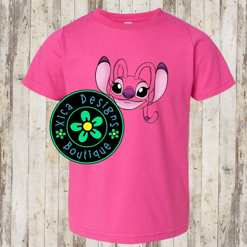 Angel Experiment 624 Kids Shirt - Lilo and Stitch Halloween Costume