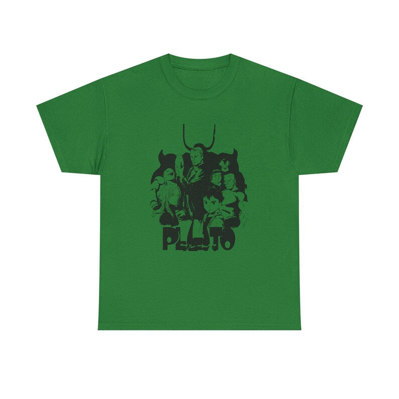 T-shirt | Anime | Pluto, Japan, Manga, Tokyo, Sweatshirt and Tshirt, Netflix Pluto, Tshirt