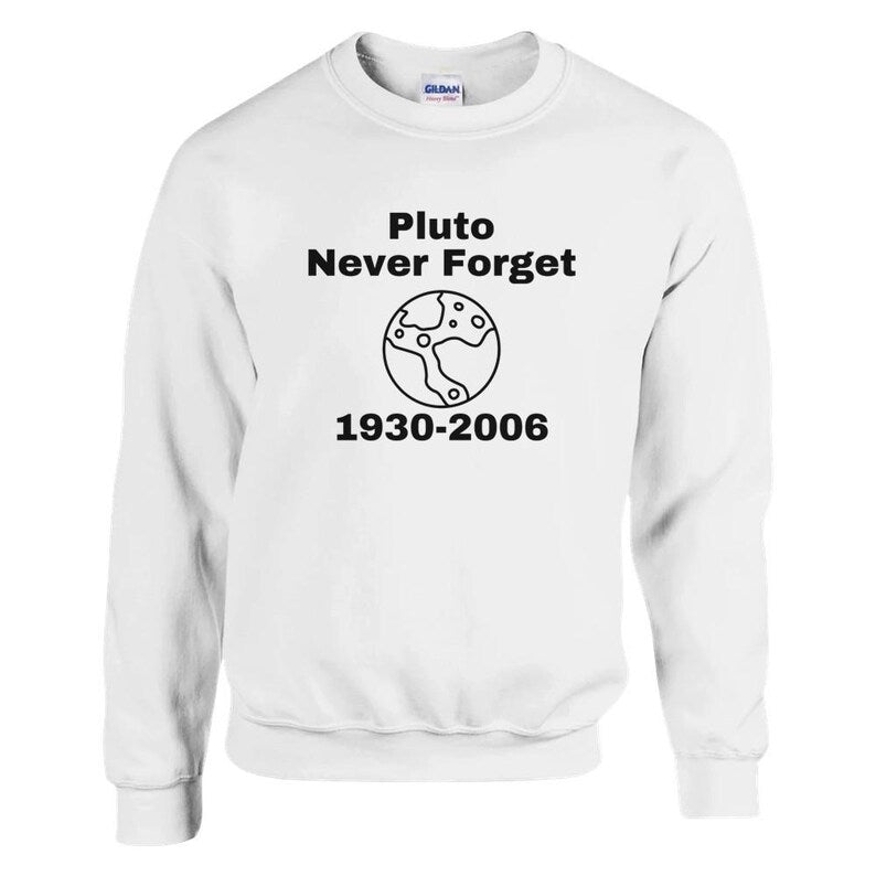 Scientist Sweatshirt, pluto Quote, Perfect Gift for planet Lovers, Science teacher shirt, science student tee, quirky scientist.