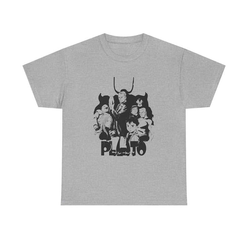 T-shirt | Anime | Pluto, Japan, Manga, Tokyo, Sweatshirt and Tshirt, Netflix Pluto, Tshirt