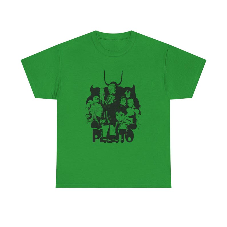 T-shirt | Anime | Pluto, Japan, Manga, Tokyo, Sweatshirt and Tshirt, Netflix Pluto, Tshirt