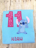 Stitch Personalized Birthday Shirt
