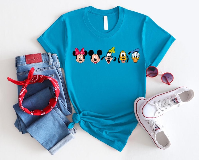 Mickey And Friends Shirt, Disney Mickey And Friends Shirt, Mickey Mouse Shirt, Retro Mickey Shirt, Disney Characters Shirt