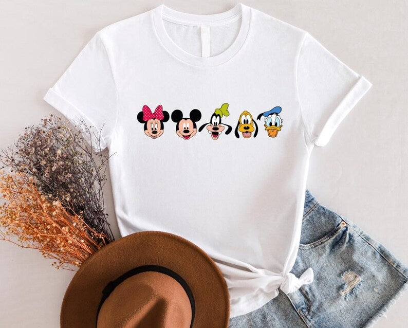 Mickey And Friends Shirt, Disney Mickey And Friends Shirt, Mickey Mouse Shirt, Retro Mickey Shirt, Disney Characters Shirt
