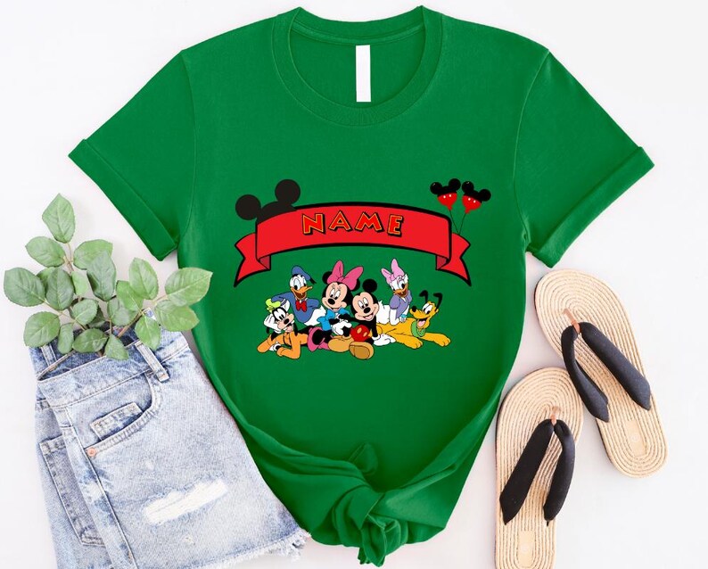 Mickey And Friends Custom Shirt, Disney Mickey And Friends Shirt, Mickey Mouse Shirt, Retro Mickey Shirt, Disney Characters Shirt