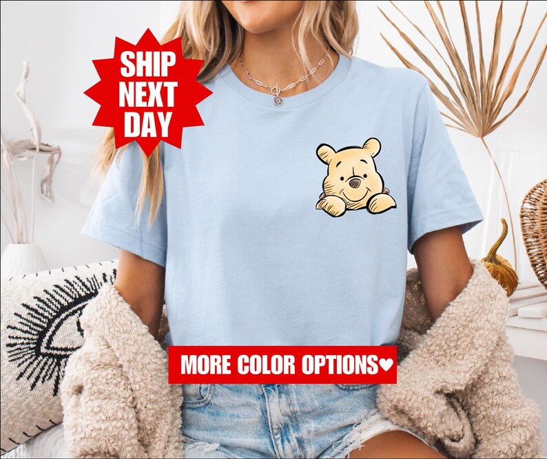 Comfort Colors® Winnie The Pooh Shirt, Pooh and Friends Shirt, Pooh Shirt, Pooh Characters Shirt, Pooh Sweatshirt,  Disney Pooh Shirt