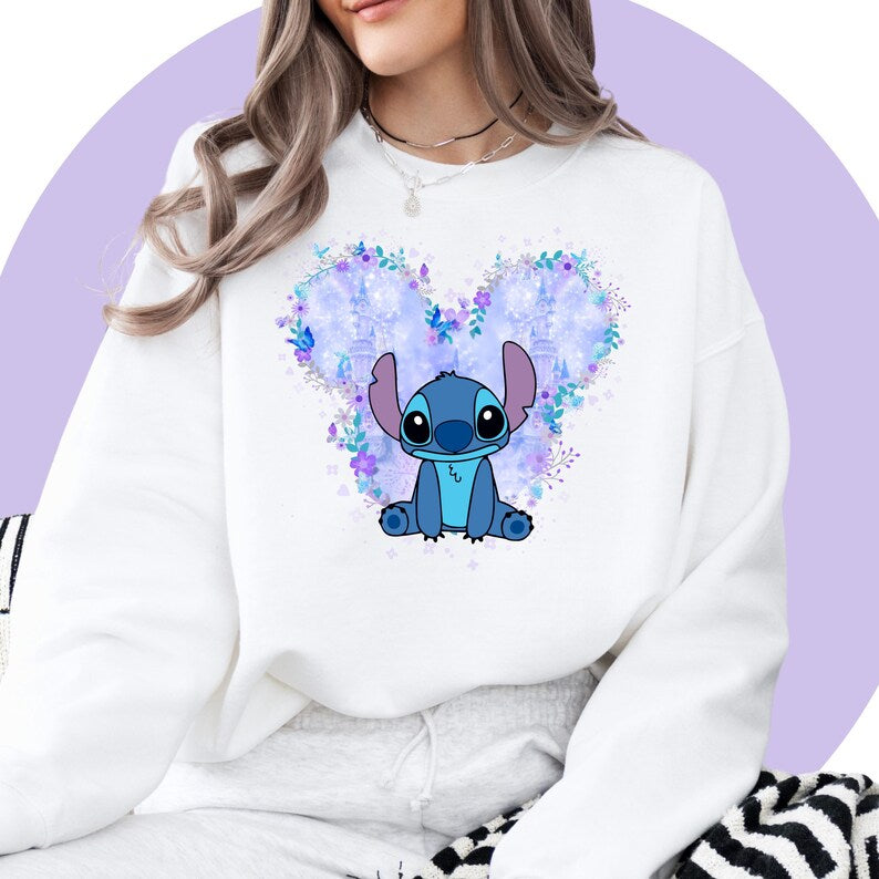 Lilo And Stitch Shirt | Angel Shirt | Stitch Birthday Tshirt | Lilo Child Tshirt | Disney Cartoon Shirt Unisex Adult Kids | Disney theme